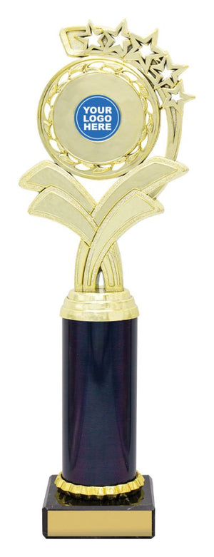 Gold / Black Kona dance Trophy - eagle rise sports 