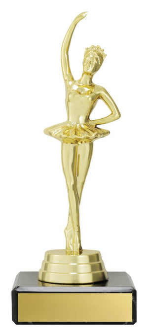 Ballet Pink Dazzle dance trophy - eagle rise sports