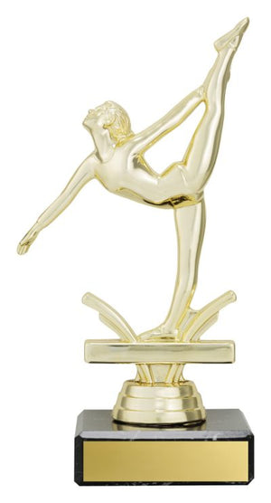 Dance Jazz Silver Dazzle trophy - eagle rise sports