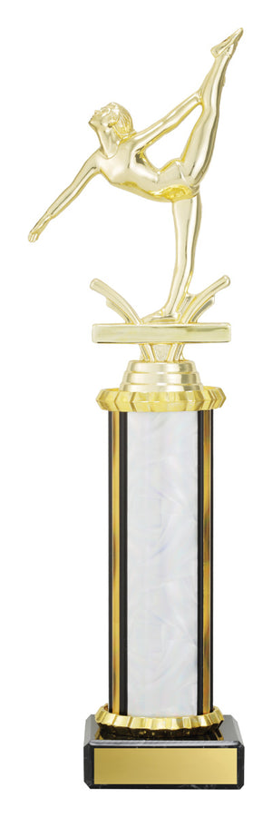 Dance Jazz Silver Dazzle trophy - eagle rise sports