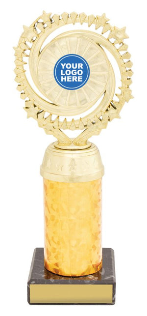 Cosmic Holder Gold dance trophy - eagle rise sports