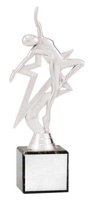 Silver Dance Vegas dance trophies - eagle rise sports