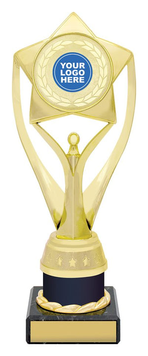 Gold Triumph Series dance trophy - eagle rise sports