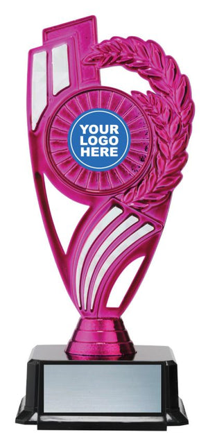 Purple Wreath dance trophies - eagle rise sports