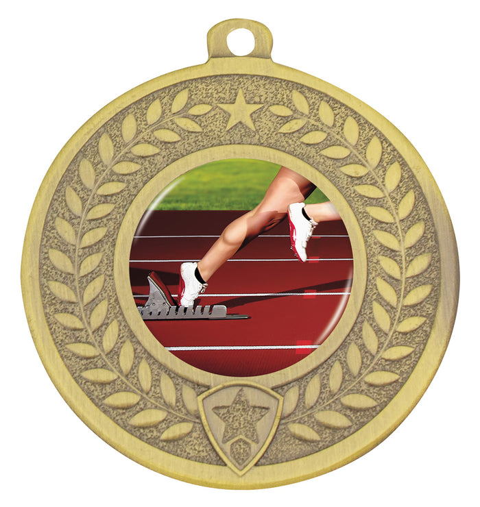 Distinction Track Medal Gold