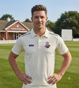 Silverton Cricket Club White Playing Shirt Short Sleeves