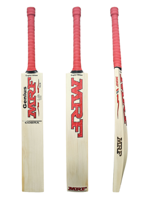 MRF Genius Cobra Adult Cricket Bat – Grade 2 English Willow