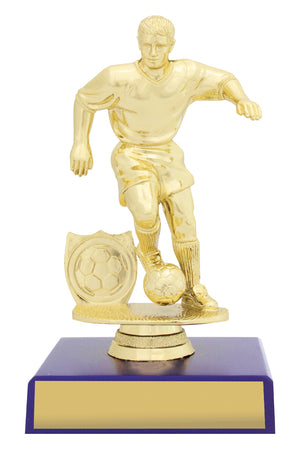 Blue Column Series football Trophy - eagle rise sports