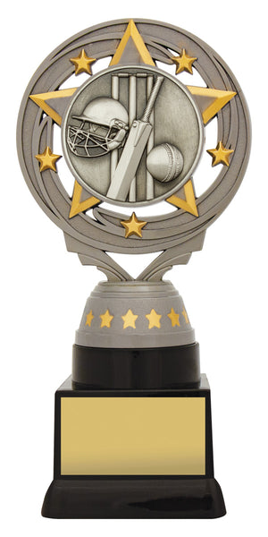 Silver Torch Cricket Trophy - eagle rise sports