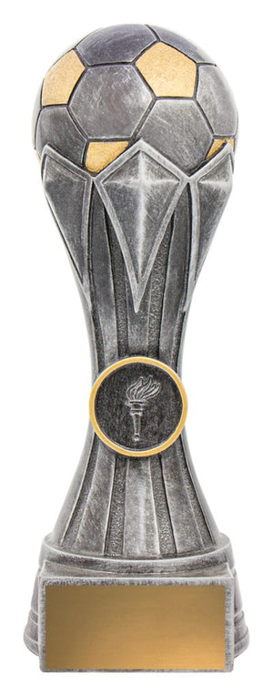Football GEM Antique Silver trophy - eagle rise sports