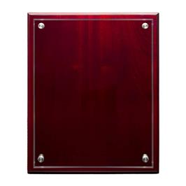Plaque with Acrylic Rosewood