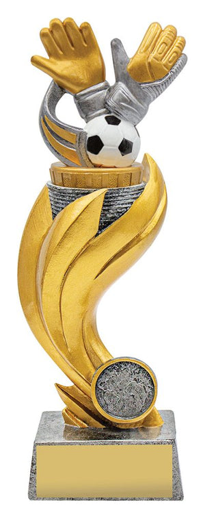 Flame Goalie trophy - eagle rise sports