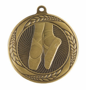 Reward grace and poise with the Linz Series Ballet Medal. Features an iconic wreath design, high-detail ballerina motif, antique finish & back engraving. Shop now!