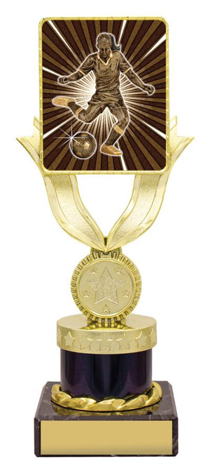 Lynx Bold Female Player trophy - eagle rise sports