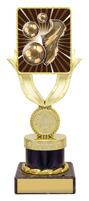 Lynx Bold Football trophy - eagle rise sports