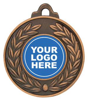 Wreath Antique Medal - eagle rise sports