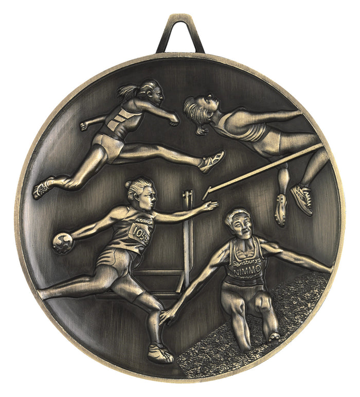 Heavyweight Track & Field Medal