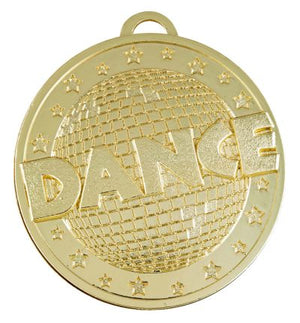 Dance Glitter Gold medal - eagle rise sports