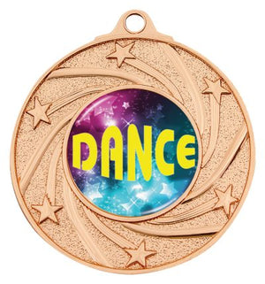 Shiny Eco Stars dance medals - eagle rise sports