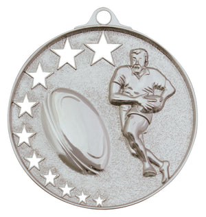 Rugby Stars Medal - eagle rise sports