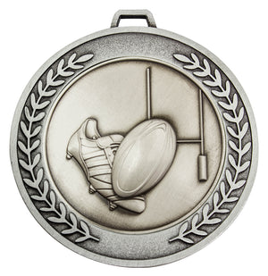 Prestige League / Union rugby medal - eagle rise sports