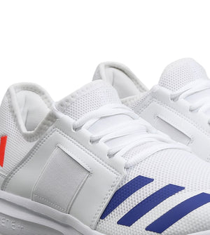 ADIDAS Men's Howzat Spike 20 White Cricket Shoes
