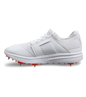 ADIDAS Men's Howzat Spike 20 White Cricket Shoes