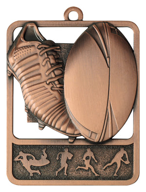 Rugby Medal Rosetta - eagle rise sports