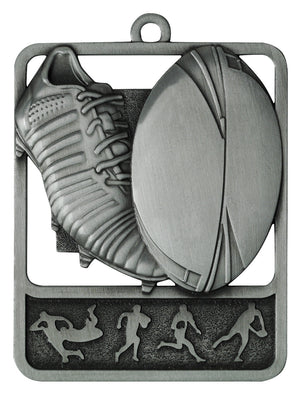 Rugby Medal Rosetta - eagle rise sports