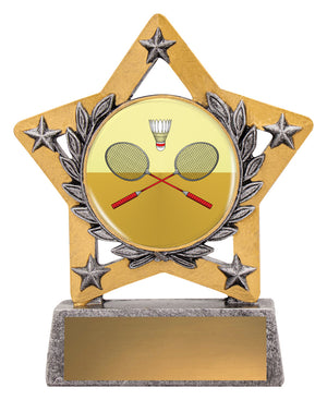 Badminton Mini Star Colour Trophy - eagle rise sports