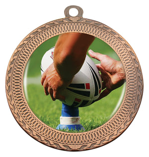 Ovation League Medal rugby - eagle rise sports