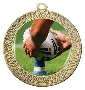 Ovation League Medal rugby - eagle rise sports