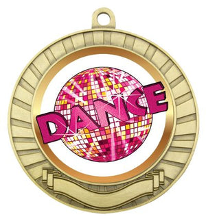 Dance Eco Scroll Medal - eagle rise sports