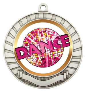 Dance Eco Scroll Medal - eagle rise sports