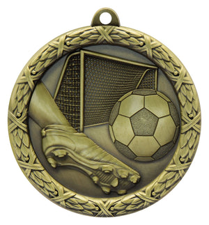 Football Derby Wreath Gold - eagle rise sports