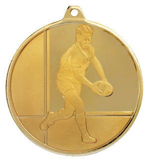 Rugby Glacier Frosted medal - eagle rise sports