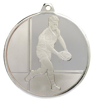 Rugby Glacier Frosted medal - eagle rise sports