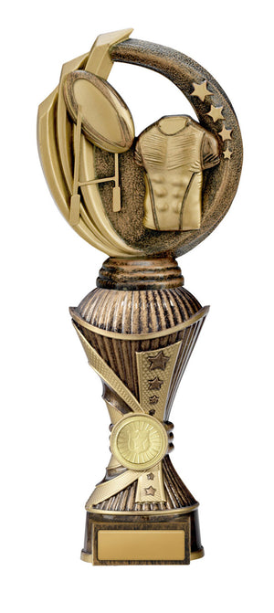Alpha C-C Series rugby trophy - eagle rise sports