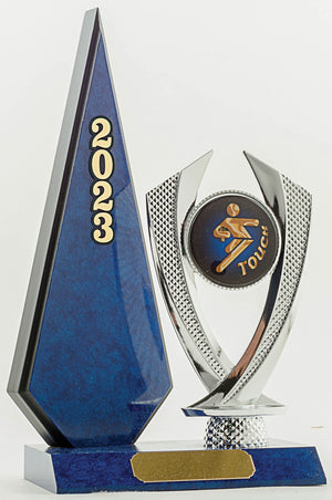 Blue Velvet Trophy - eagle rise sports