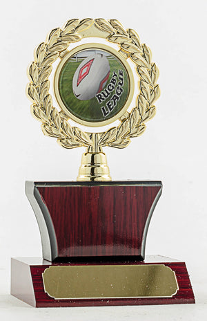 Rugby Chestnut Trophy - eagle rise sports