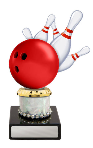 Acrylic-Tenpin-on-Column-Trophies 