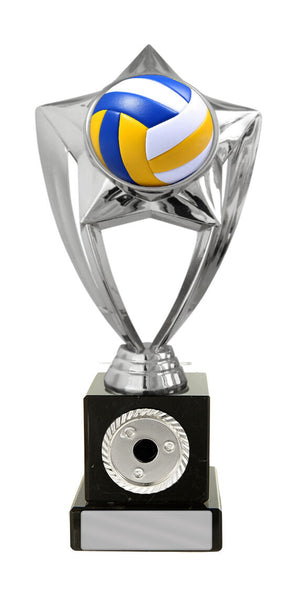 Plastic-Volleyball-Theme-on-Base- Trophies 