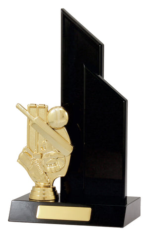 Cricket Double Wing Trophy - eagle rise sports