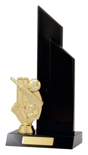 Cricket Double Wing Trophy - eagle rise sports