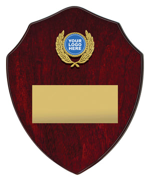 Rosebud Shield with Logo - eagle rise sports