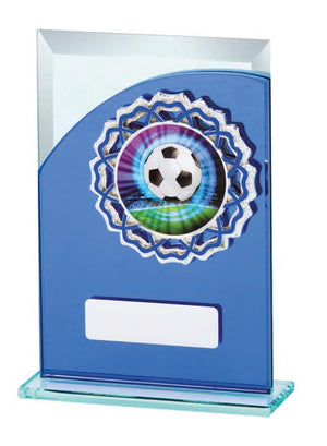 Football Glass Award – 50mm Insert