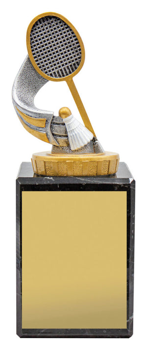 Badminton Marble Trophy - eagle rise sports