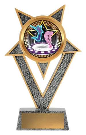 Ventura Series Silhouette Dance trophy - eagle rise sports