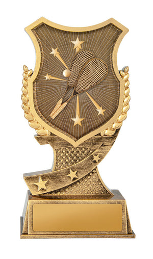 Shield Stand-Badminton Trophy - eagle rise sports