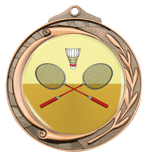 Wreath Medal Badminton - eagle rise sports